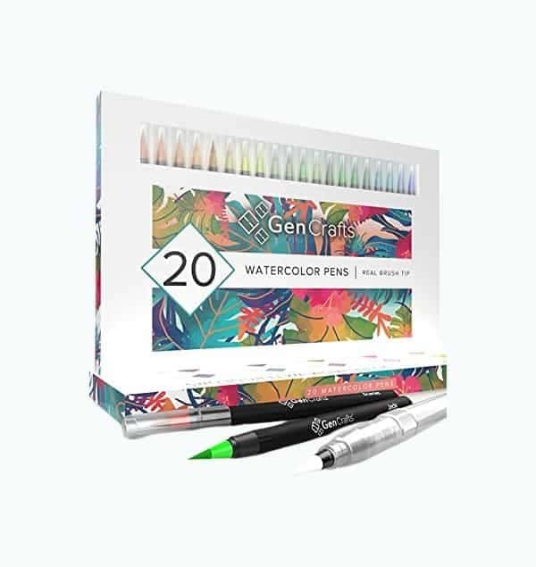 Watercolor Brush Pens Kit