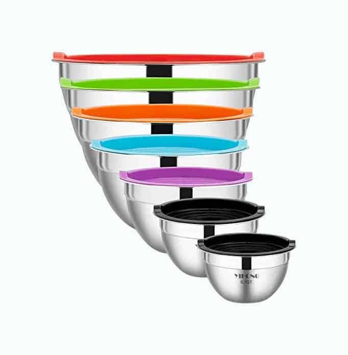 7 Piece Mixing Bowls with Lids