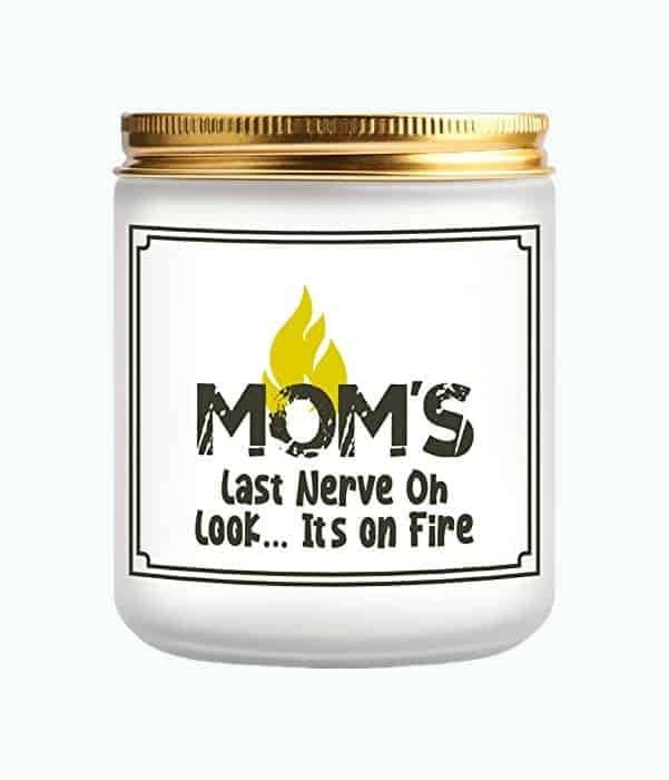 Funny Mom Candle