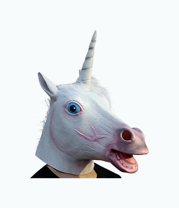 Creepy Unicorn Mask