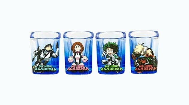 My Hero Academia Shot Glasses