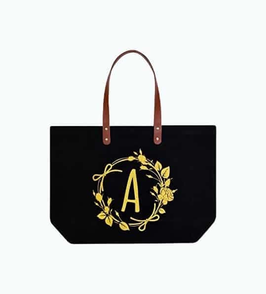 Monogrammed Tote Bag