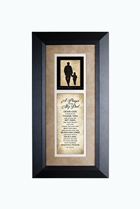 Prayer For Dad Plaque