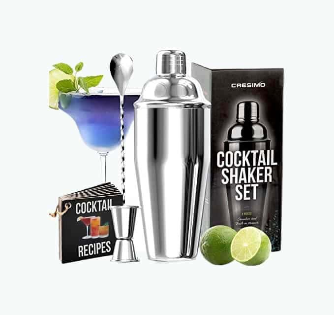 Minimalist Cocktail Shaker Set