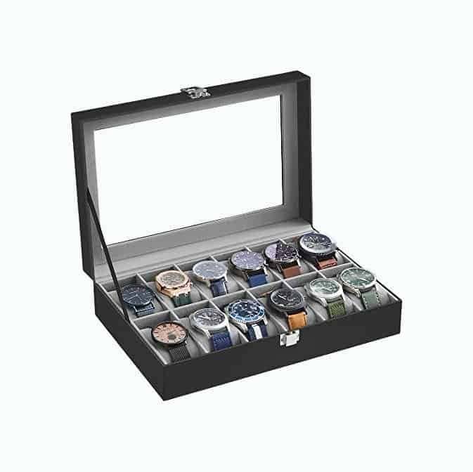 12-Slot Watch Box