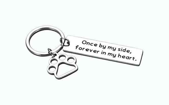 Loss of Pet Gifts Memorial Keychain