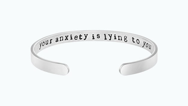 Inspirational Mantra Cuff Bracelet