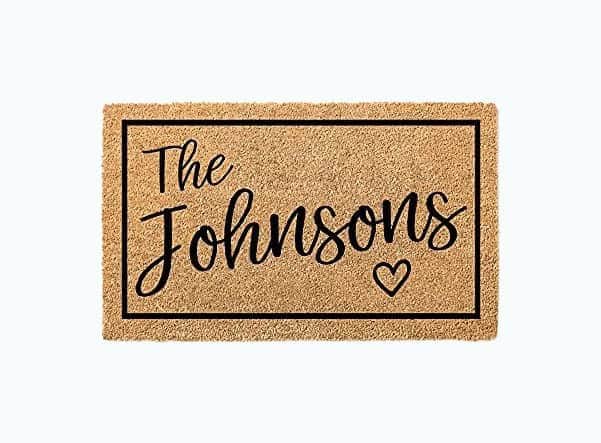 Personalized Doormat