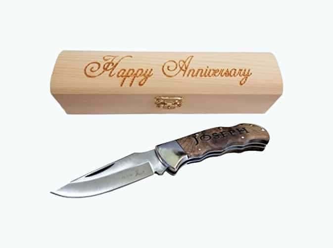 Brass Honcho for Men | Personalized Pocket Knife