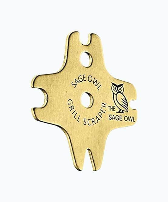 Safe Brass BBQ Grill Cleaner