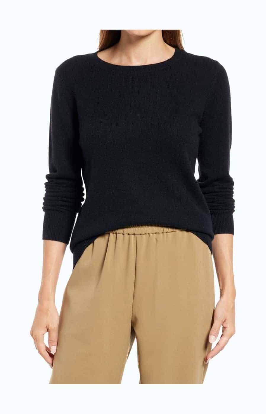 Cashmere Crewneck Sweater