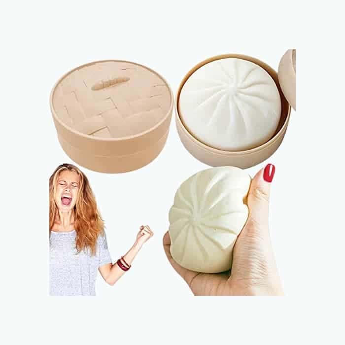 Dumpling Stress Ball Fidget Toy