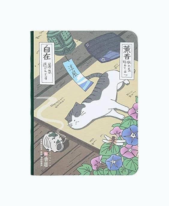 Composition Notebook, Japanese Cartoons Printed Cover