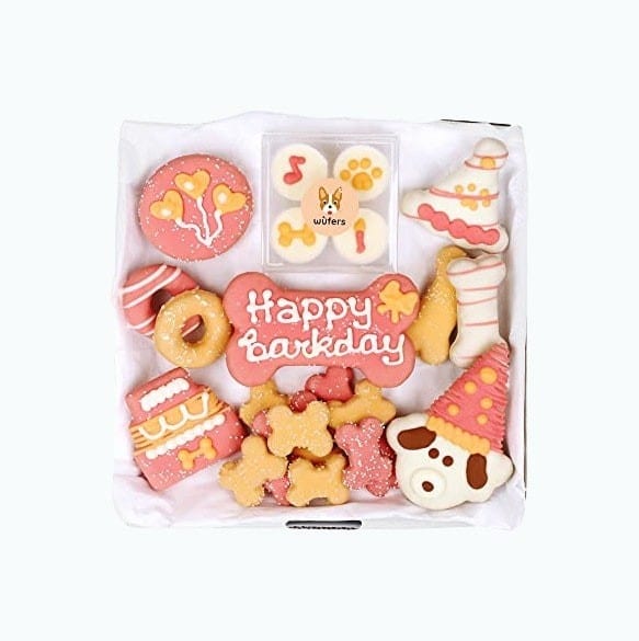 Birthday Dog Treat Box