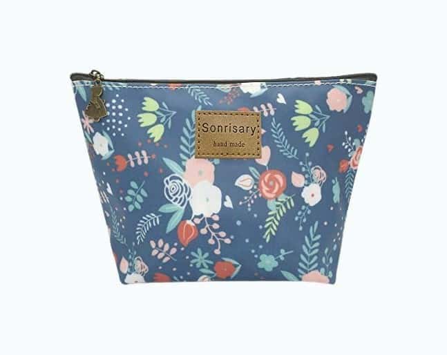 Flower Cosmetic Bag