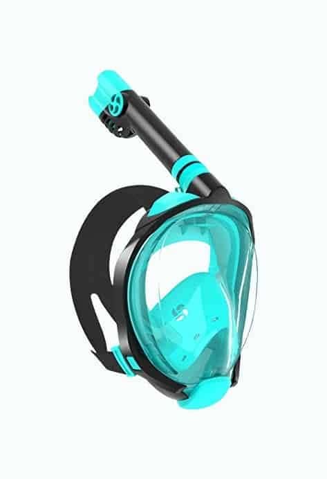 Snorkel Mask with Latest Dry Top Breathing System