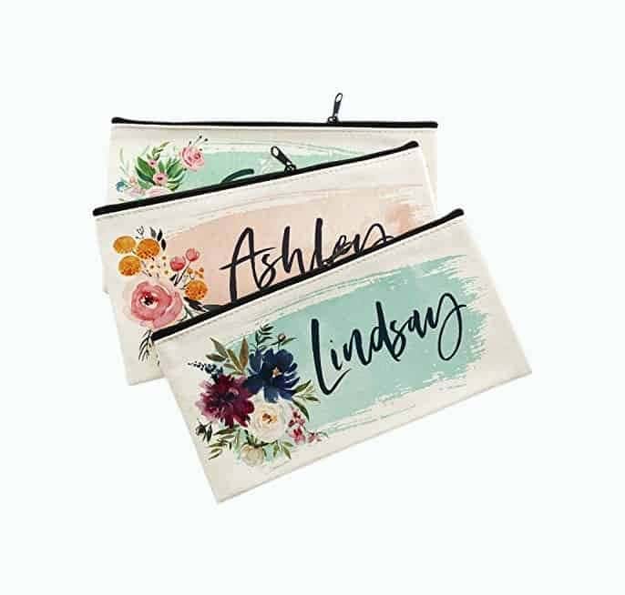 Personalized Makeup Bag