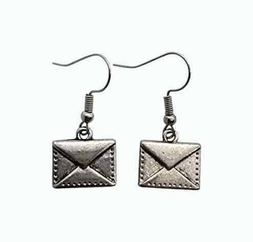 Mail Envelope Earrings