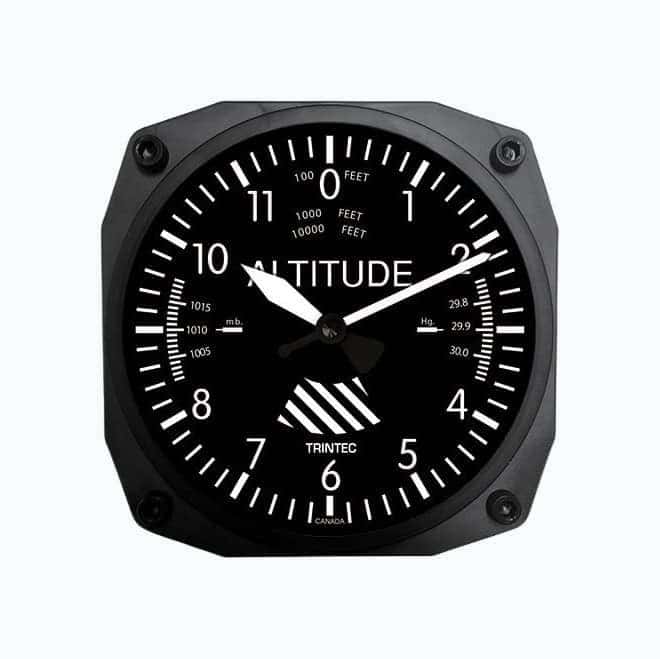 Altimeter Wall Clock