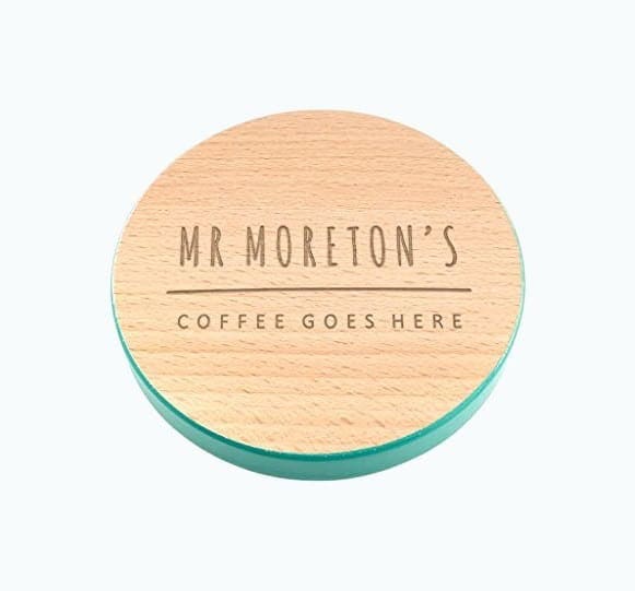 Personalized Teacher Coffee Coaster