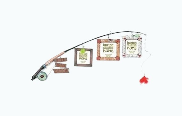 Fly Fishing Pole Photo Holder