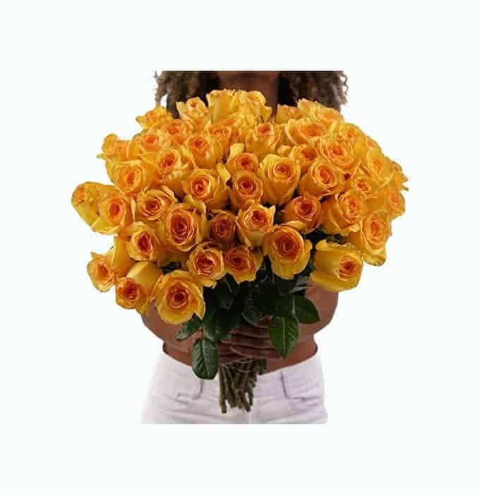 Yellow Roses -12, 24, 50, or 100 Roses