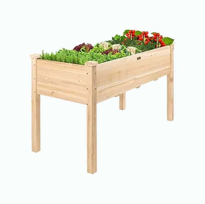 Wooden Raised Garden Bed