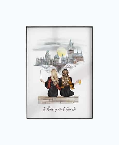 Harry Potter-Themed Best Friends Print