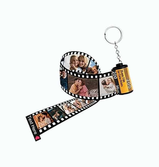 Personalized Film Roll Keychain