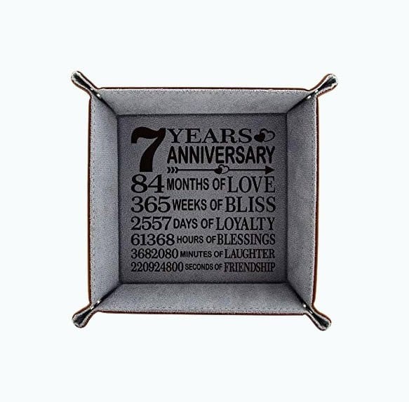 7th Anniversary Tray