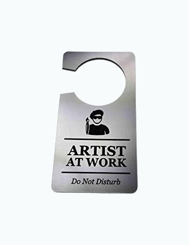 Do Not Disturb Artist Sign