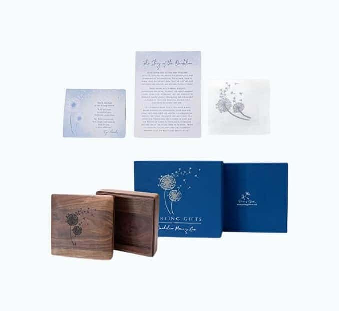 Memory Box And Handkerchief Set