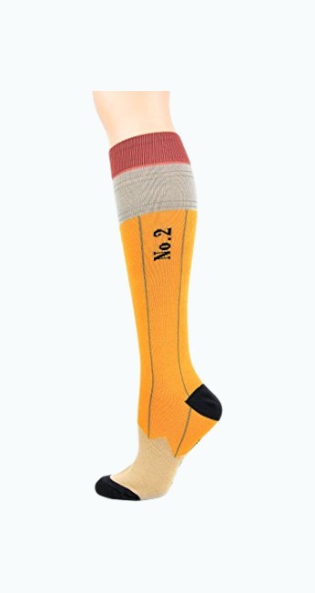 Number 2 Pencil Socks