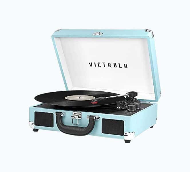 Bluetooth Turntable With Speakers