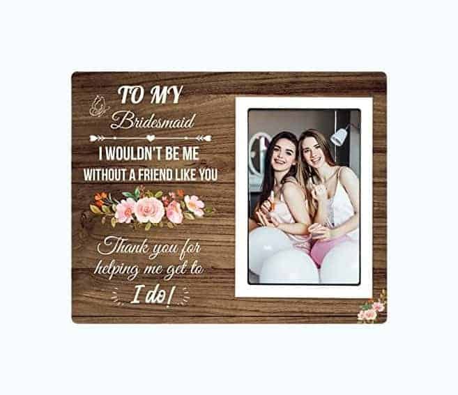 Bridesmaid Picture Frame