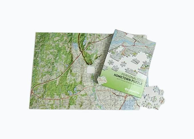 Hometown Personalized Jigsaw Puzzle