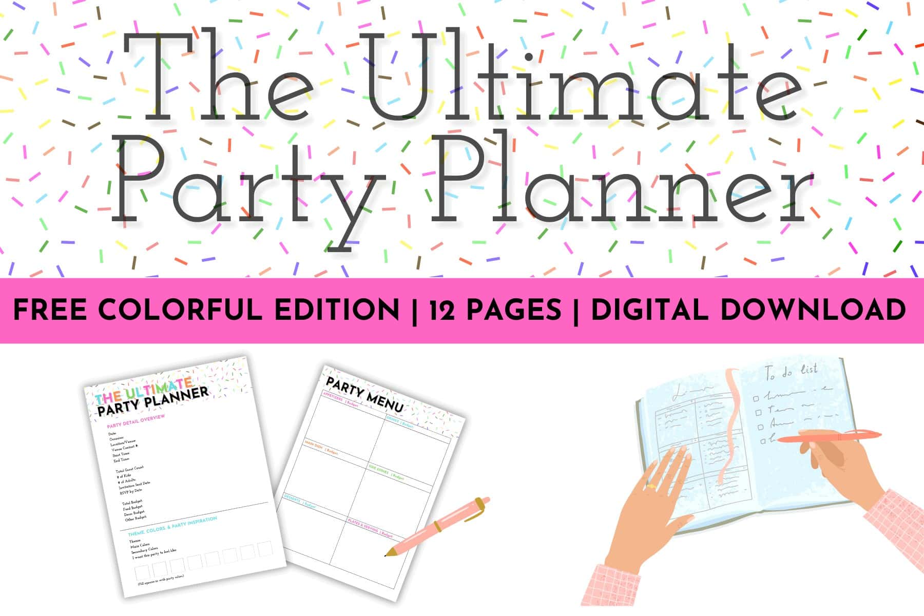 Need help planning your party? Download Lady Celebrations Free Party Planner below!