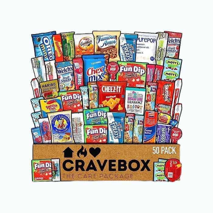 CraveBox Ultimate Variety Care Package (45 Count)