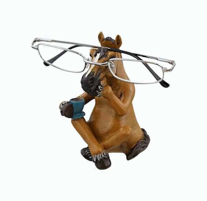 Horse Eyeglasses Holder Stand