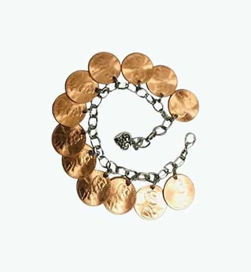 Lucky Penny Charm Bracelet