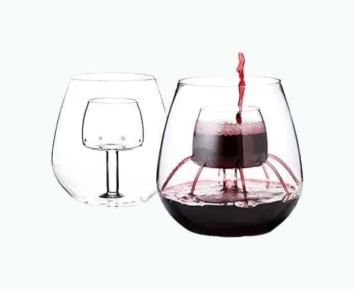 Aerating Wine Glass Set