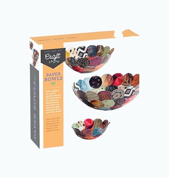 Craft Crush Paper Bowls Kit