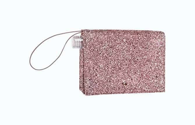 Clutch Purse With Flask