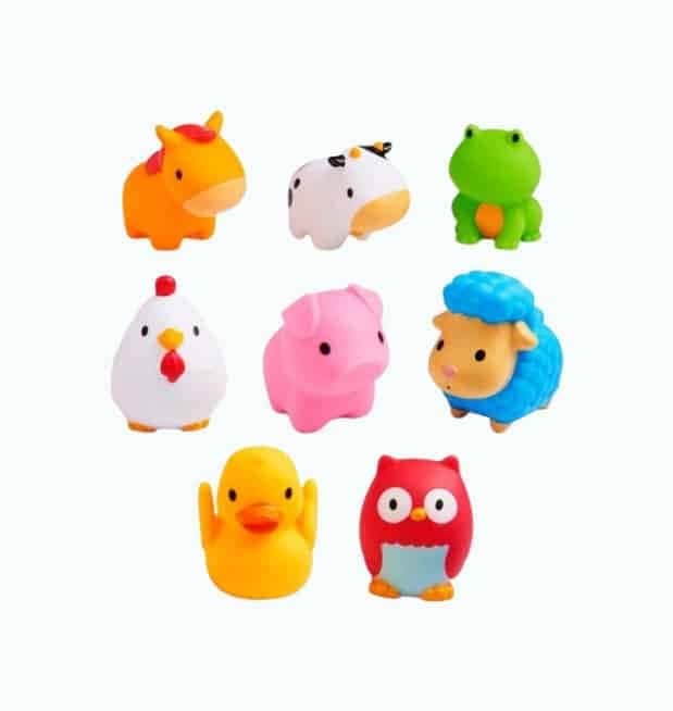 Barnyard Bath Toy Set