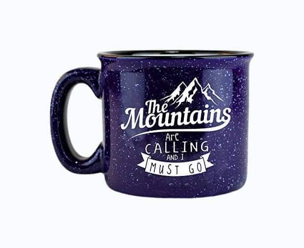 The Mountains Are Calling And I Must Go Mug