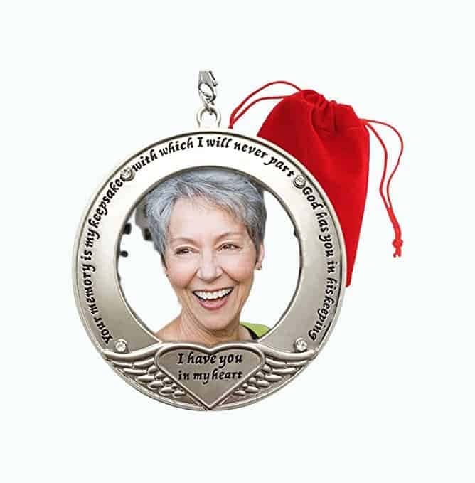 Loss of a Loved One Picture Keepsake Ornament