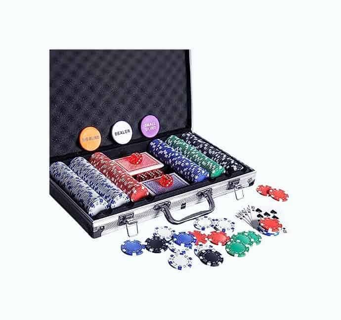 Poker Set With Aluminum Case