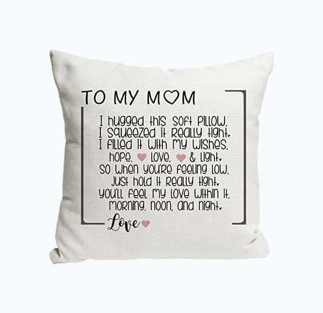 Mom Pillow Cover