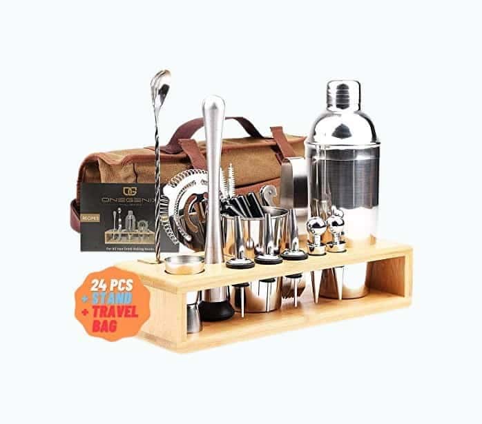 Cocktail Shaker Set Bartender Kit