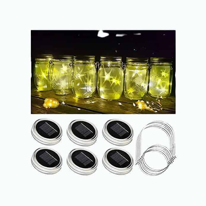 LED Mason Jar Light Set